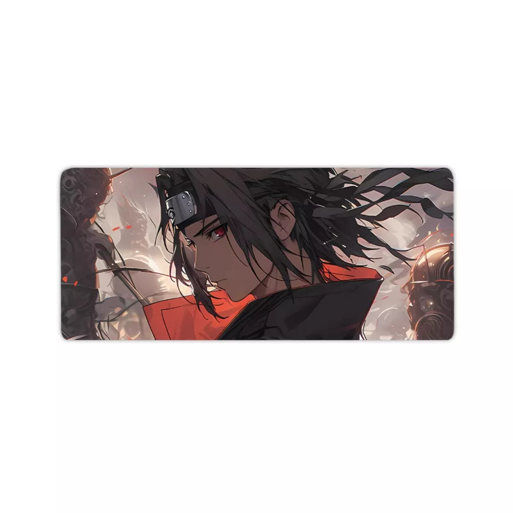 Tapis de souris Naruto Sasuke Uchiwa édition gamer