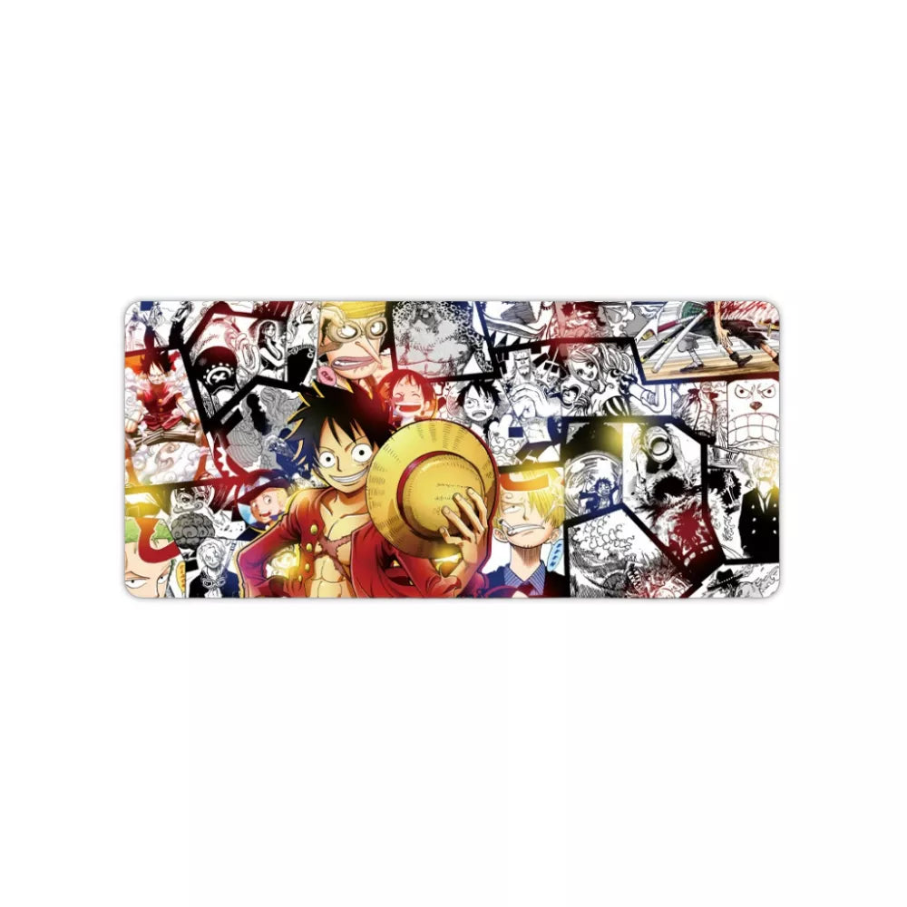 Tapis de souris One Piece Luffy équipage Mugiwara