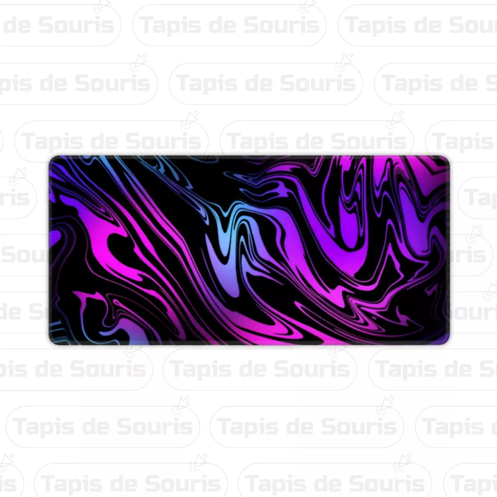 Tapis de souris violet pour gamer style moderne