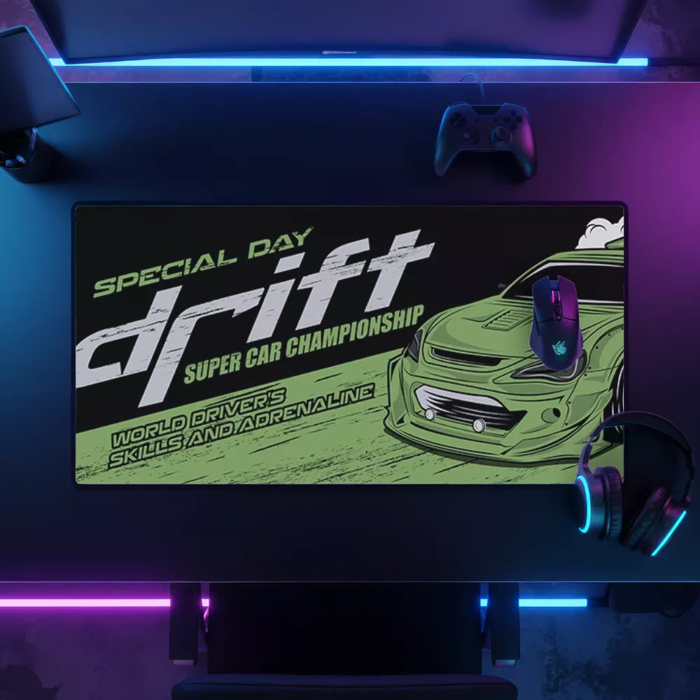 Meilleur tapis de souris voiture drift, surface confortable et design coloré