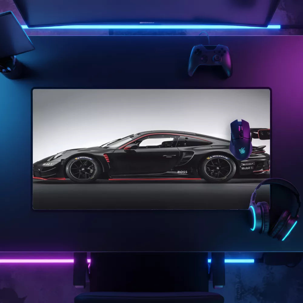 Meilleur tapis de souris xxl Porsche GT3 RS Noir