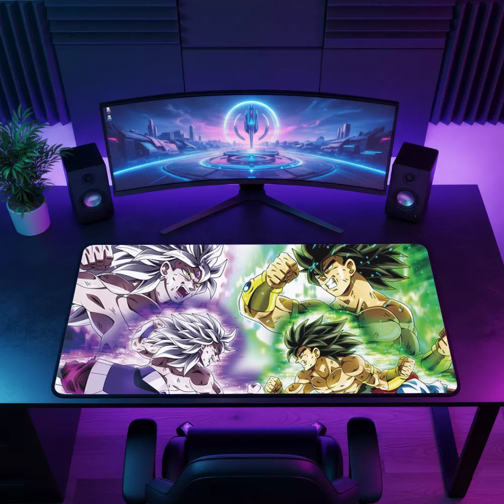 set up meilleur tapis de souris dragon ball z goku vs gohan