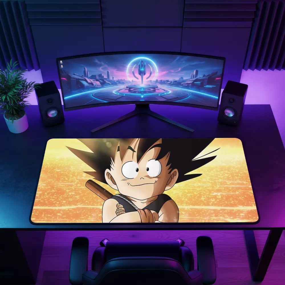 tapis de souris dragon ball z san goku set up