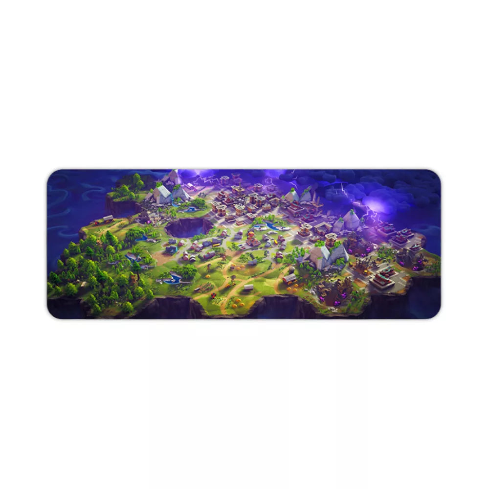 tapis de souris de gamer - Fortnite maps