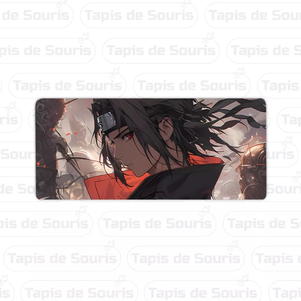 Tapis de souris Sasuke Uchiwa Naruto combat