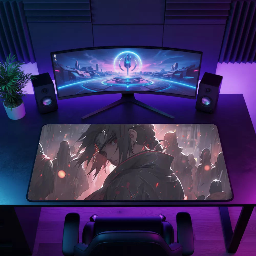 Tapis de souris Naruto contre Sasuke