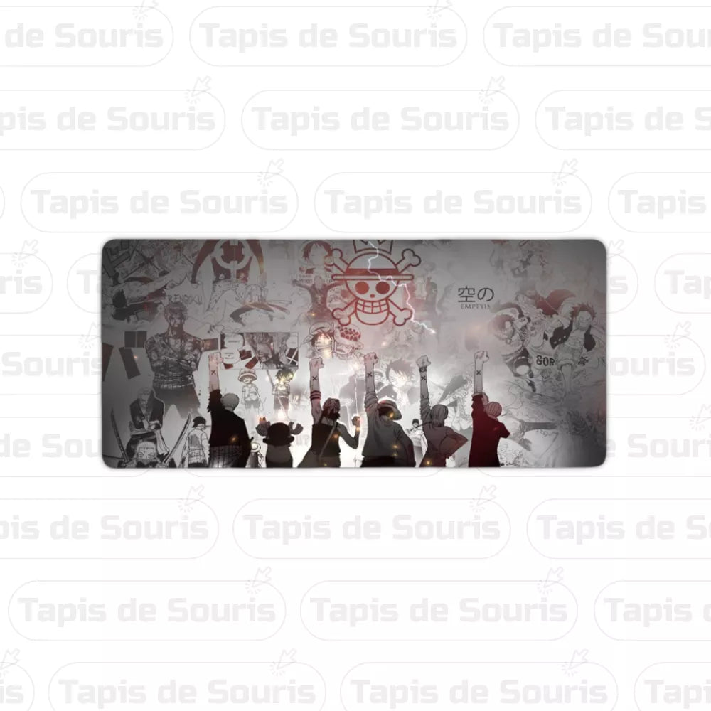 Tapis de souris premium One Piece équipage Mugiwara