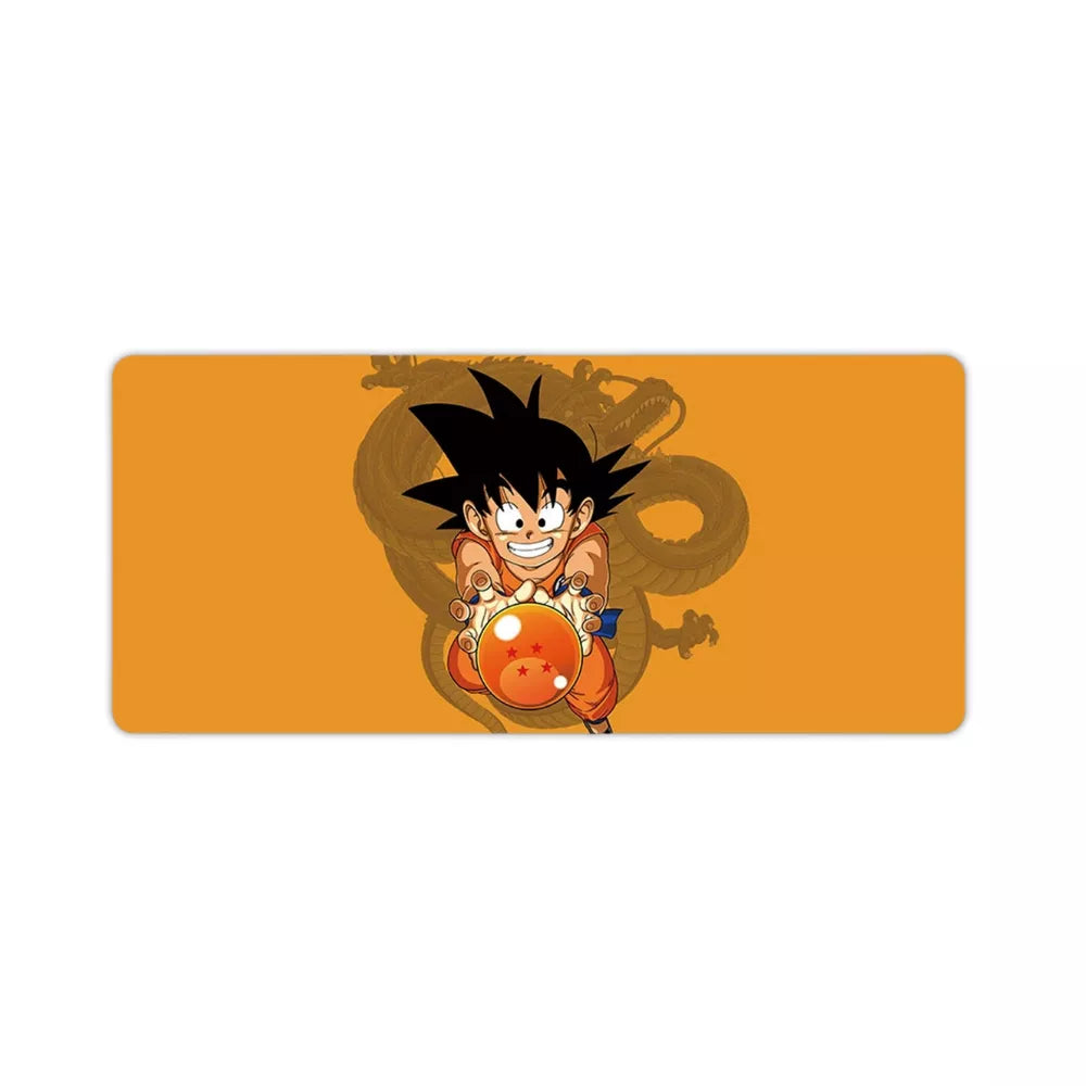 set up tapis de souris son goku petit xxl dragon ball shenron
