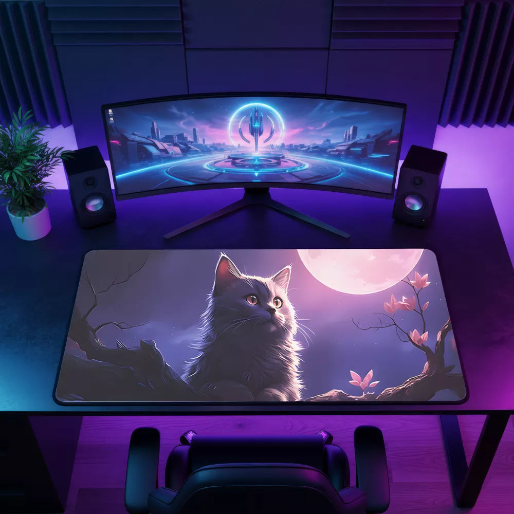 Tapis de souris gamer Chat