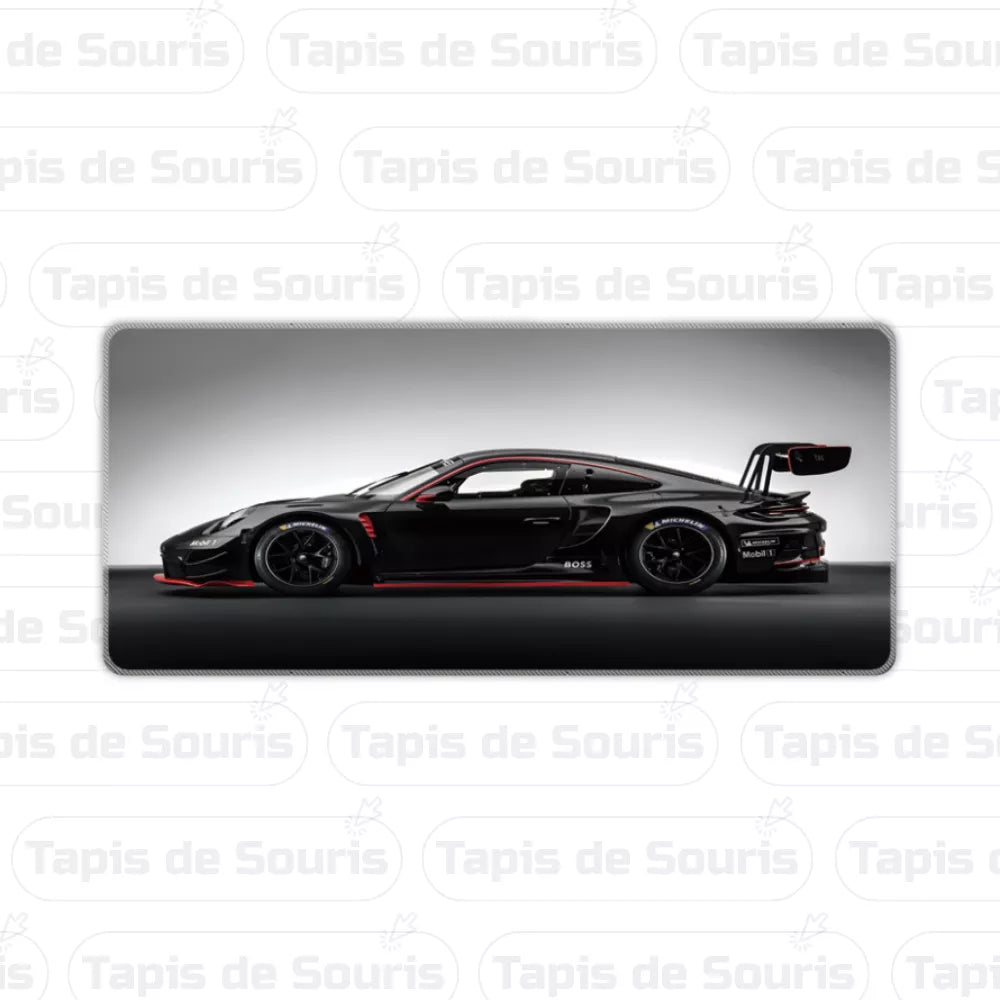 Tapis de souris xl gaming Porsche GT3 RS Noir