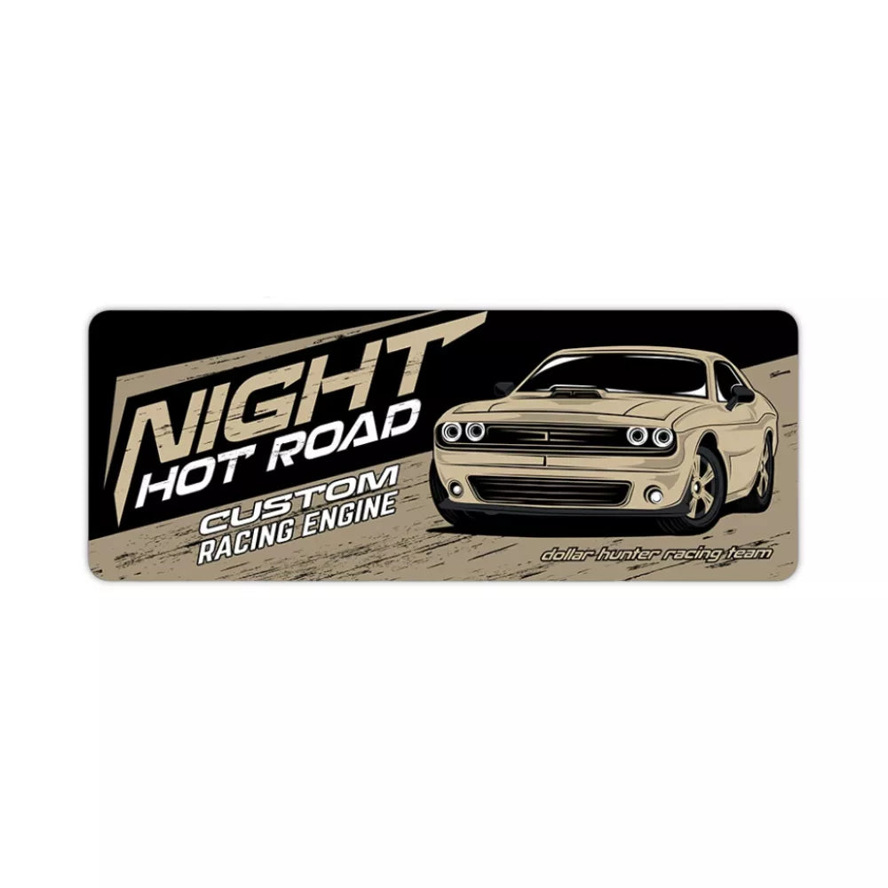 Tapis de souris pour gamer xxl voiture custom road