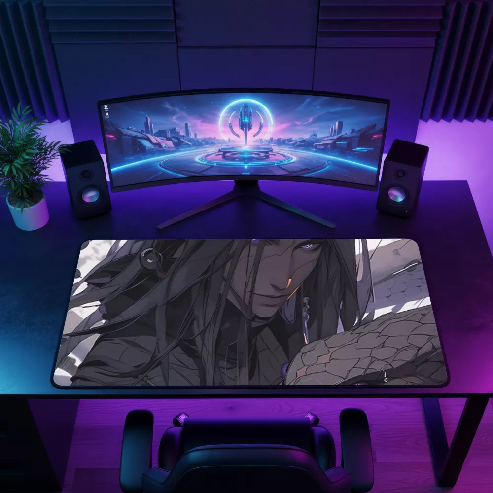 Tapis de souris XXL Orochimaru Naruto design