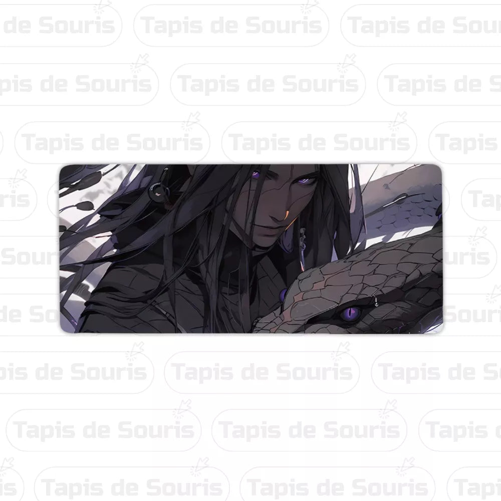 Grand tapis de souris XXL Orochimaru violet