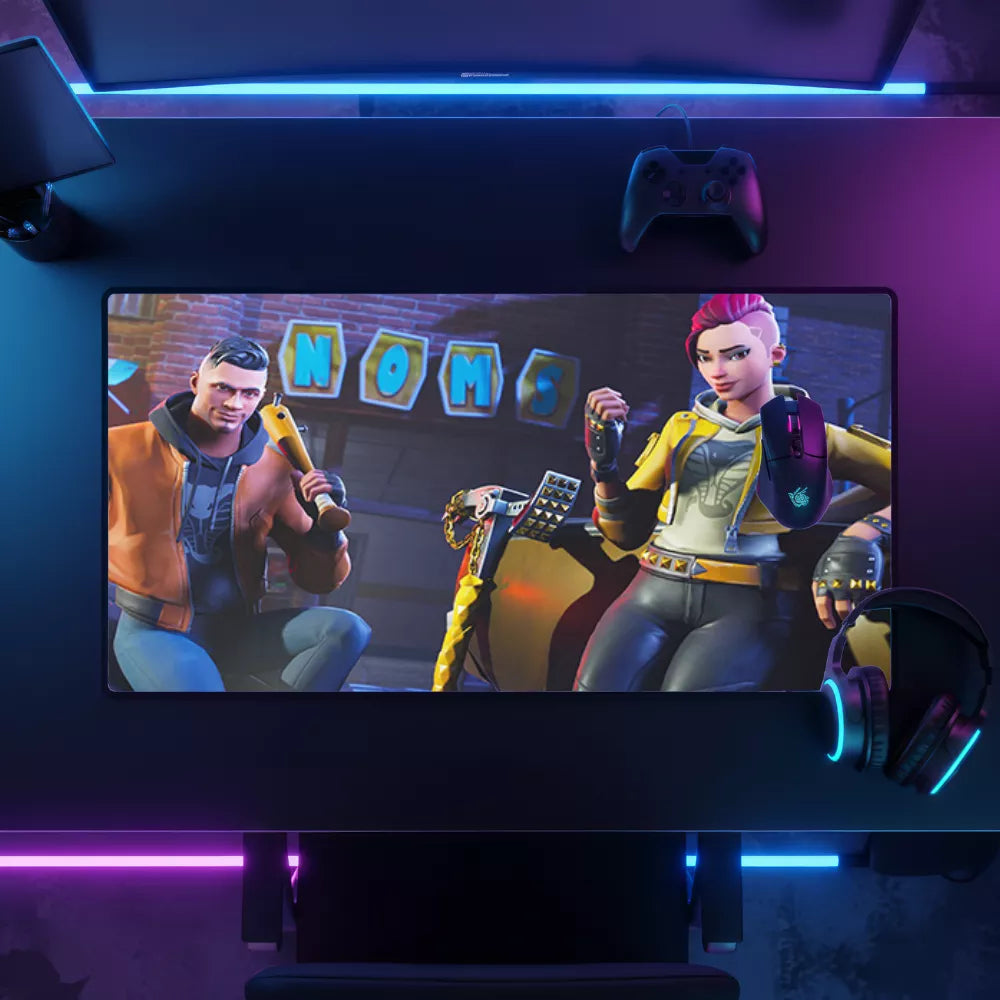 tapis de souris xxxxxl fortnite shade & maverick