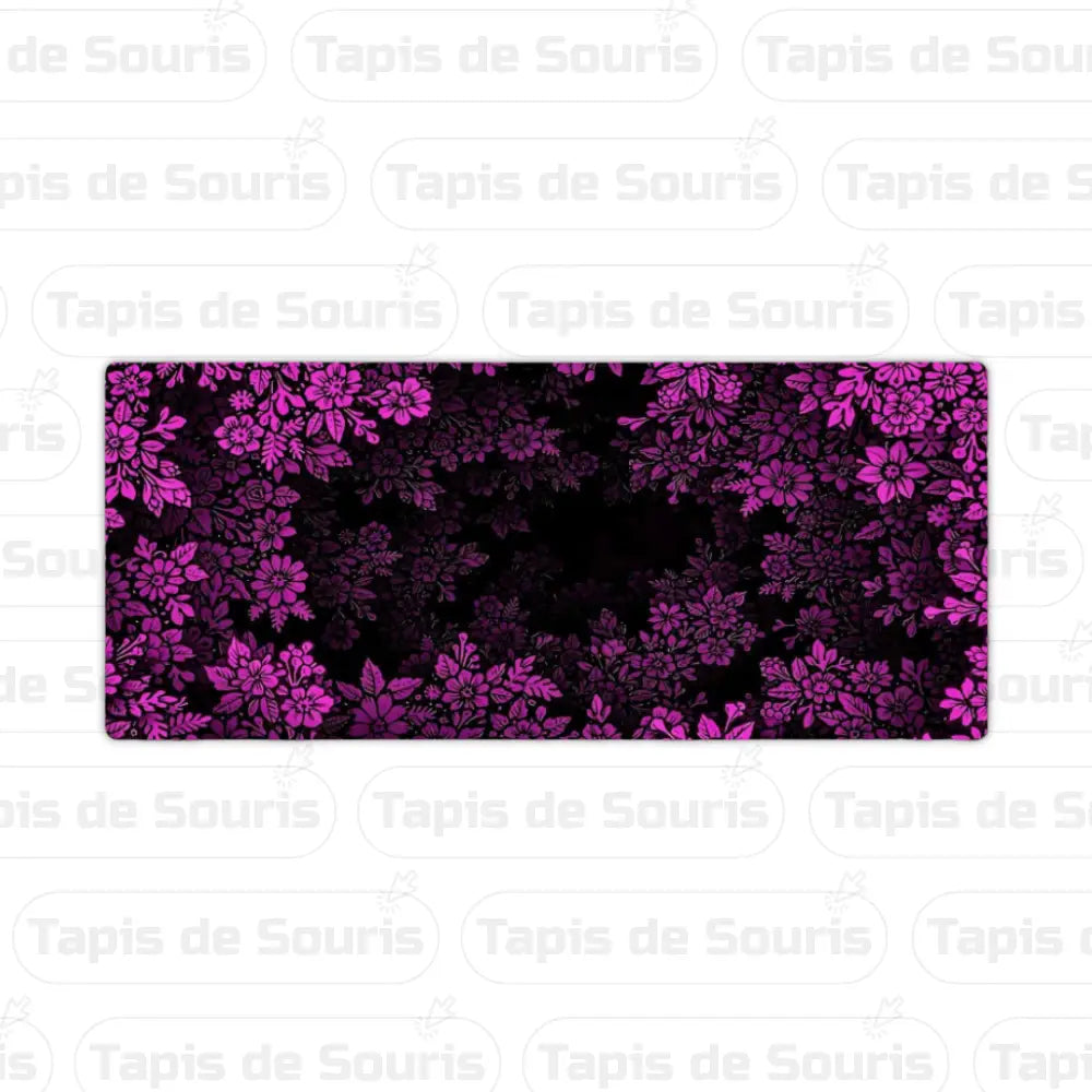 Tapis de souris XXXL - Fleurs violettes