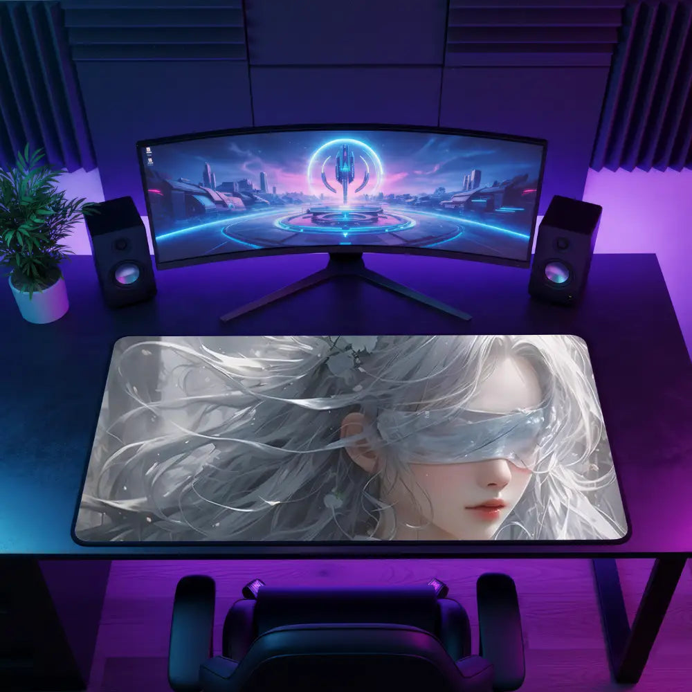 tapis de souris xxl kunoichi bandeau