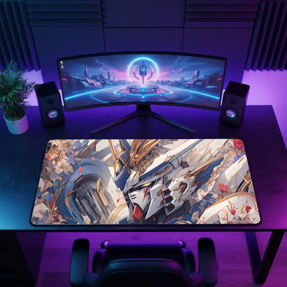Tapis de souris XXL Transformers 1, surface lisse et motifs robotiques