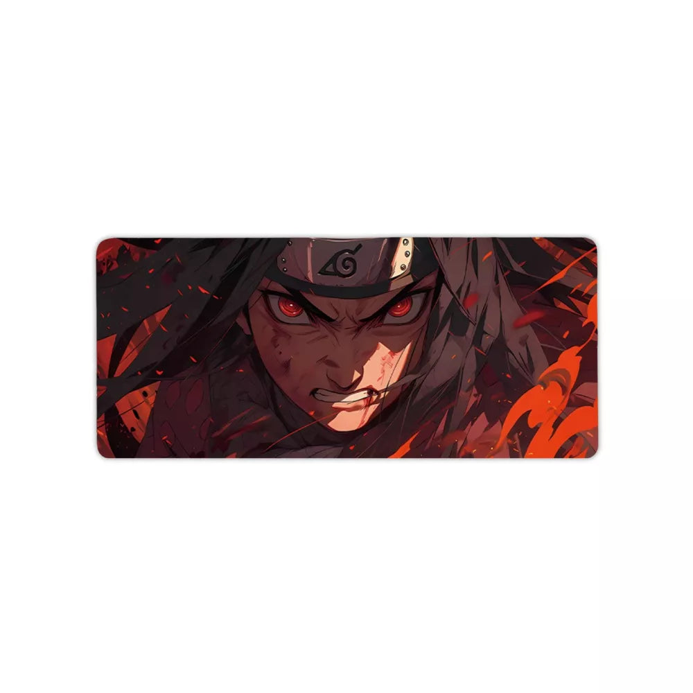 Tapis de souris Naruto Sasuke Sharingan combat