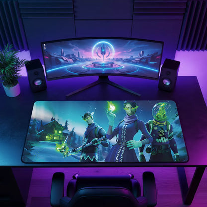 grand tapis de souris - Fortnite skin Lutin