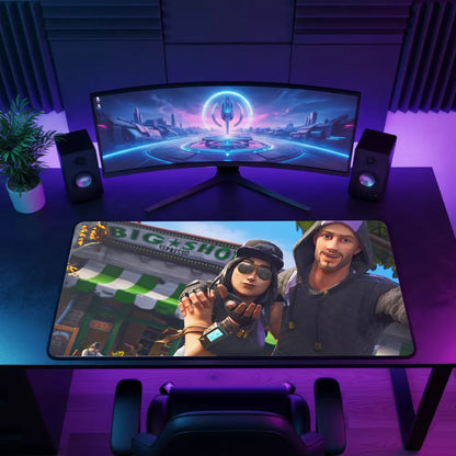 Tapis de souris fortnite skin couple