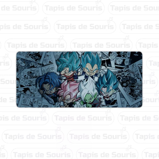 grand tapis de souris heros legendaires puissance et intensite
