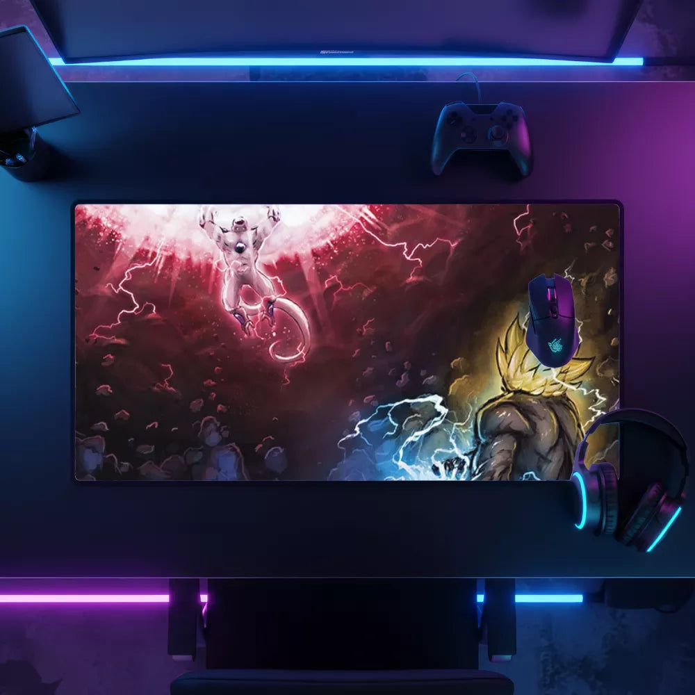 Meilleur tapis de souris Goku vs Freezer XXL – tapis de souris pour gamer