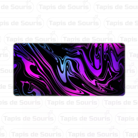 Tapis de souris violet pour gamer style moderne
