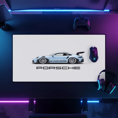 Meilleur tapis de souris voiture Porsche bleu