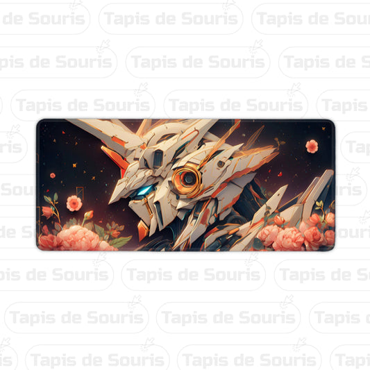 meilleur tapis de souris xxl Mecha Blanc V2