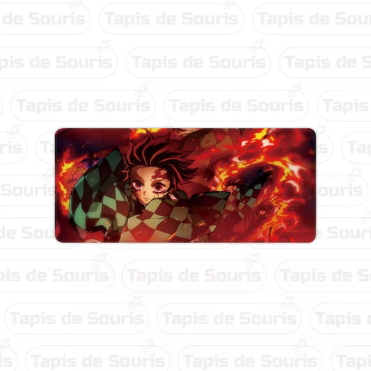 Tapis de souris Demon Slayer Tanjiro édition gamer