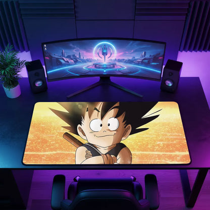 tapis de souris dragon ball z san goku set up