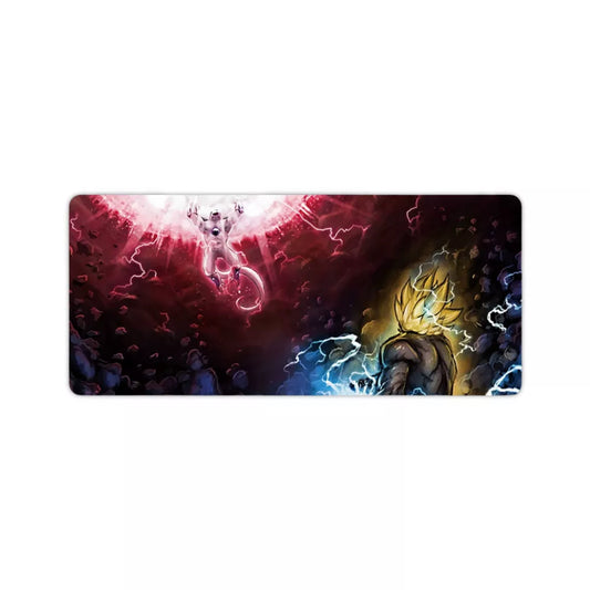 Tapis de souris Goku vs Freezer XXL – tapis de souris gaming xxl antidérapant
