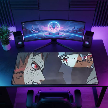 Tapis de souris Naruto Obito vs Kakashi – meilleur tapis de souris pour gamer