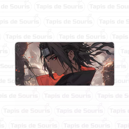 Tapis de souris Sasuke Uchiwa Naruto combat