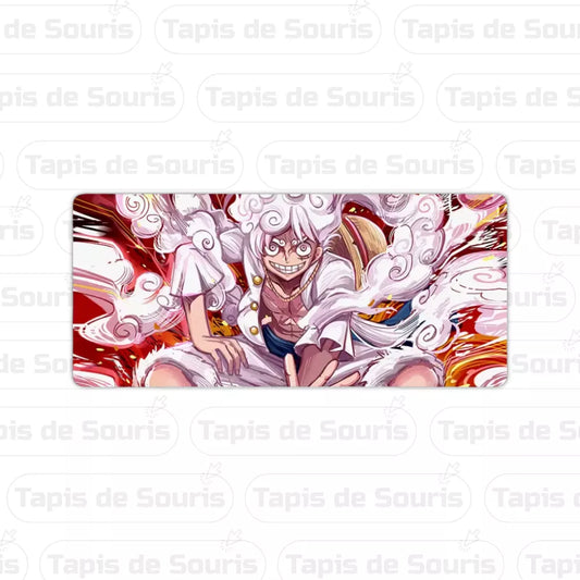 Tapis de souris One Piece Luffy Gear 5 dynamique