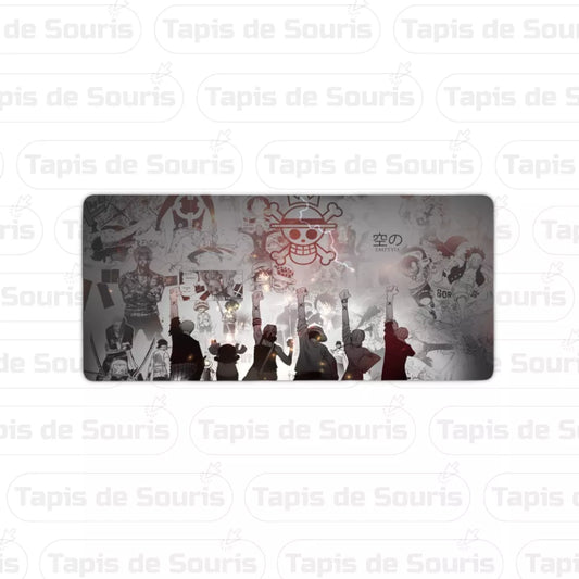 Tapis de souris premium One Piece équipage Mugiwara