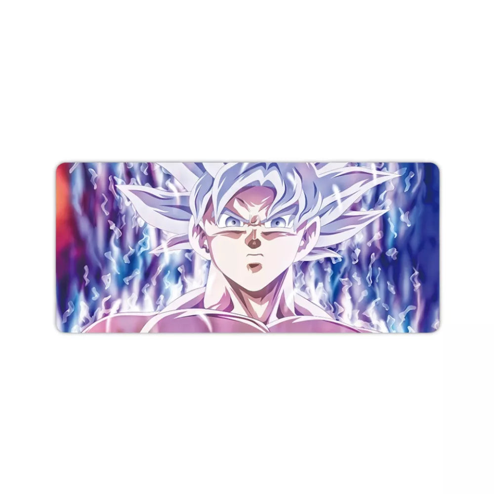 Tapis de souris Son Goku XXL Ultra Instinct maitrise ultime tapisdesouris.net