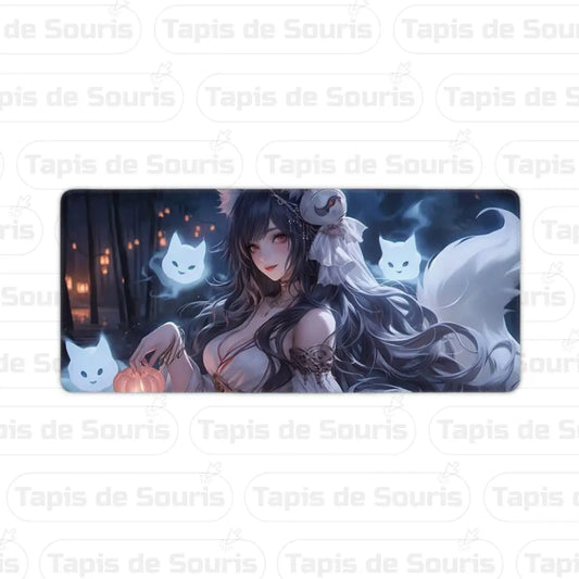 Tapis de souris boobs femme avec fantôme