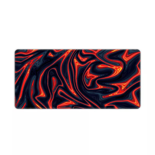 Tapis de souris design rouge et noir