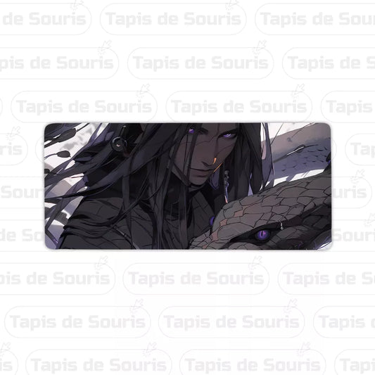 Grand tapis de souris XXL Orochimaru violet