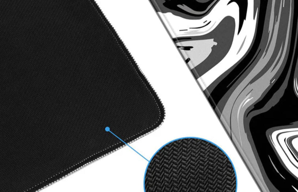Tapis de souris XXL anti-dérapant confortable