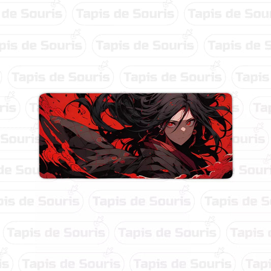 Tapis de souris Kunoichi rouge édition gamer