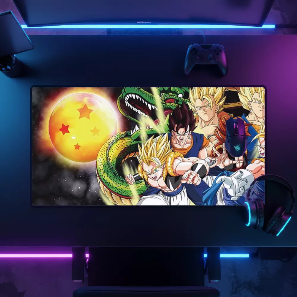Meilleur tapis de souris Goku Shenron XXL – tapis de souris de gamer Dragon Ball Z