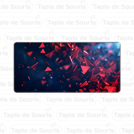  tapis de souris design formes 3D éclats