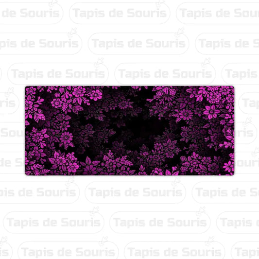 Tapis de souris XXXL - Fleurs violettes