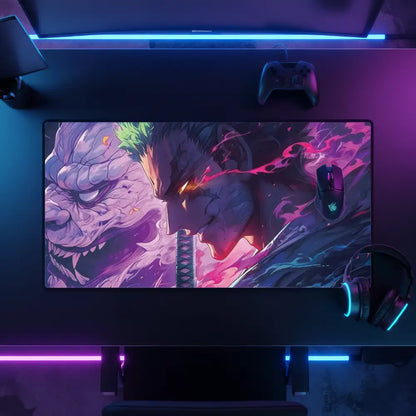 tapis de souris gaming Zoro en demon