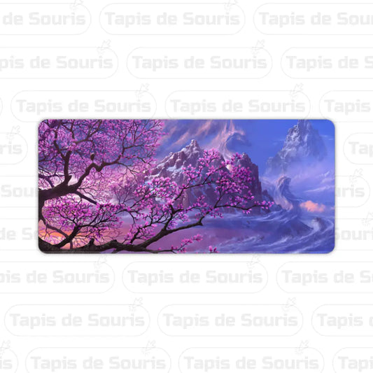 Tapis de souris XXL - L'arbre Rose