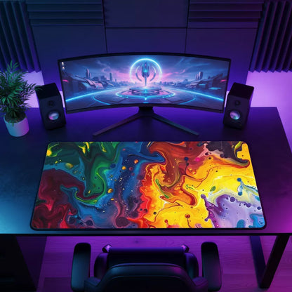 Tapis de souris pour gamer design artistique