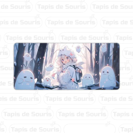 tapis de souris pour gamer fantome femme