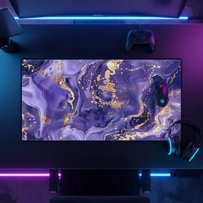 Tapis de souris pour gamer violet couleur vive